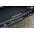 Накладка на задний бампер (черный глянец) Mercedes V-class W447 (2014-)